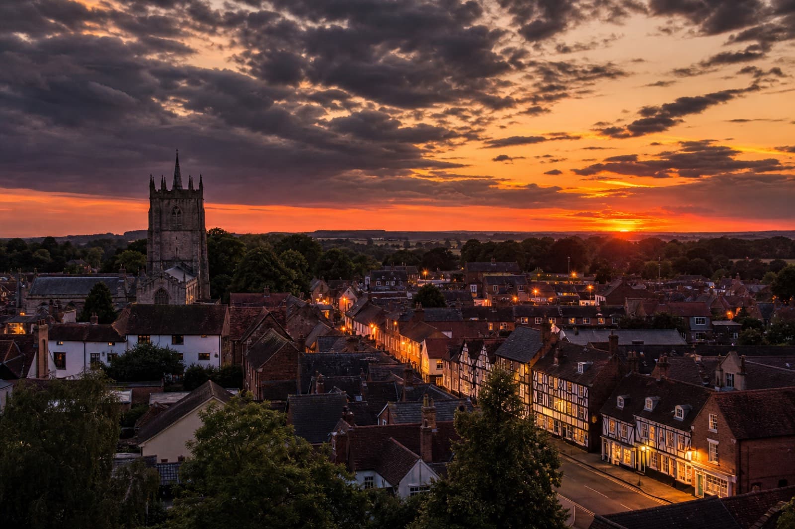 Alcester skyline