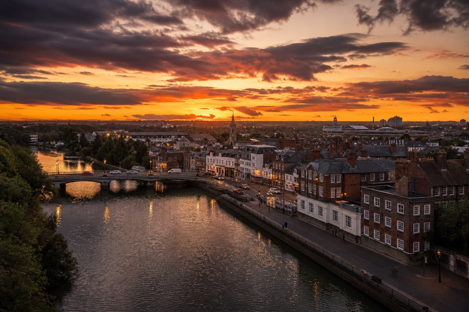 Bedford skyline