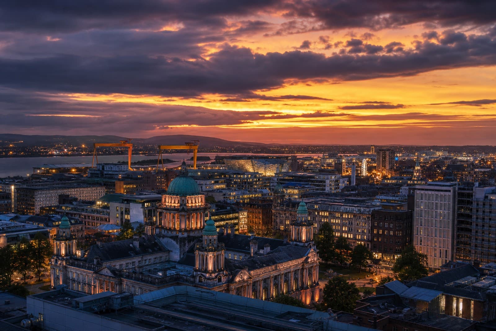 Belfast skyline