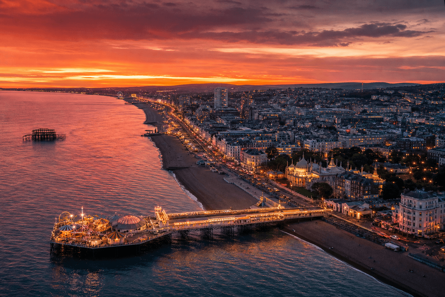 Brighton skyline