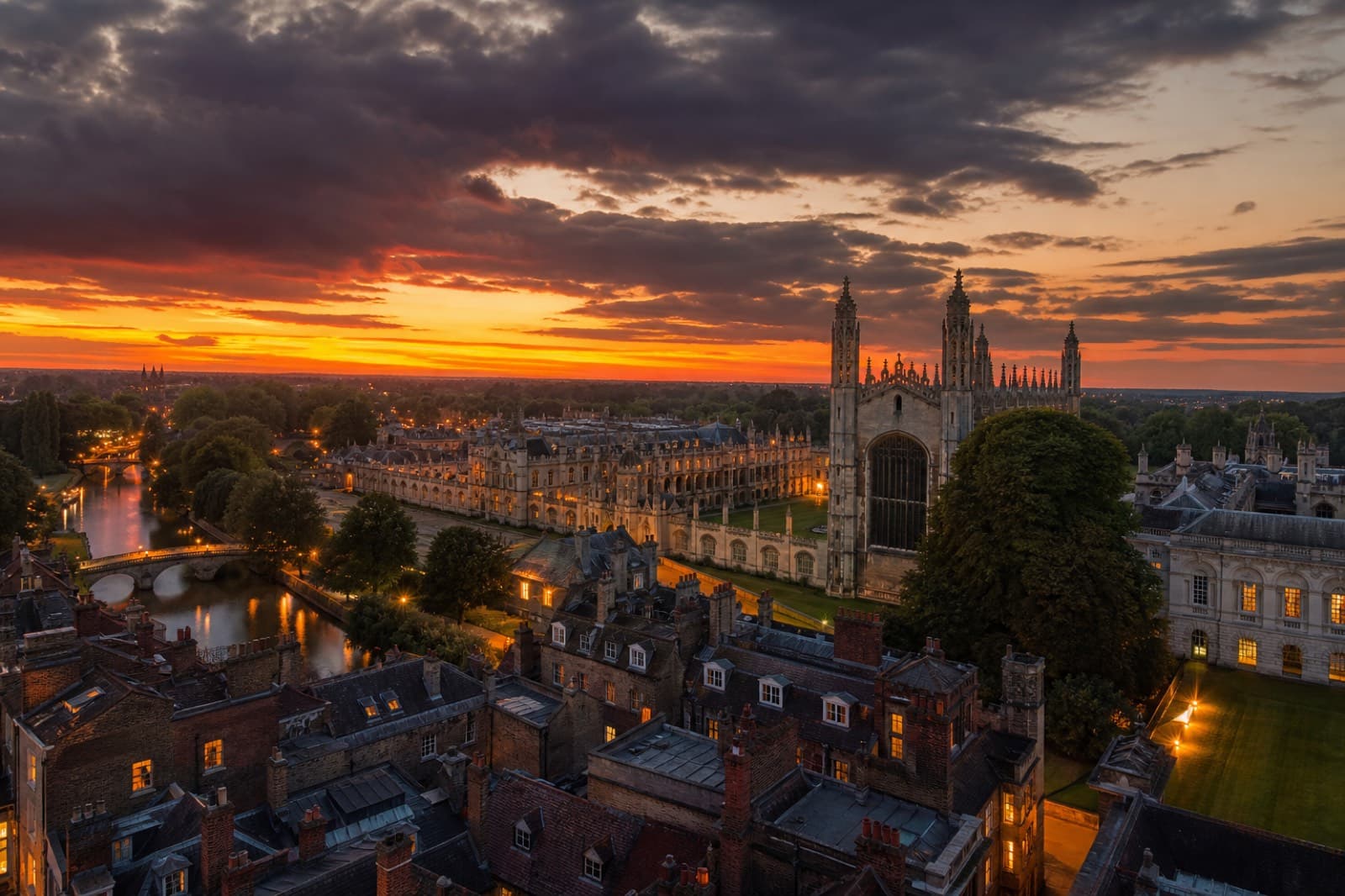 Cambridge skyline