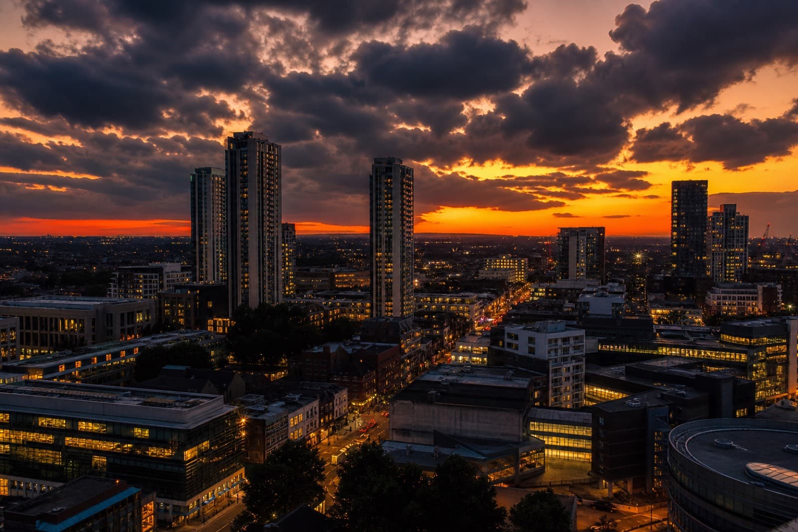 Croydon skyline