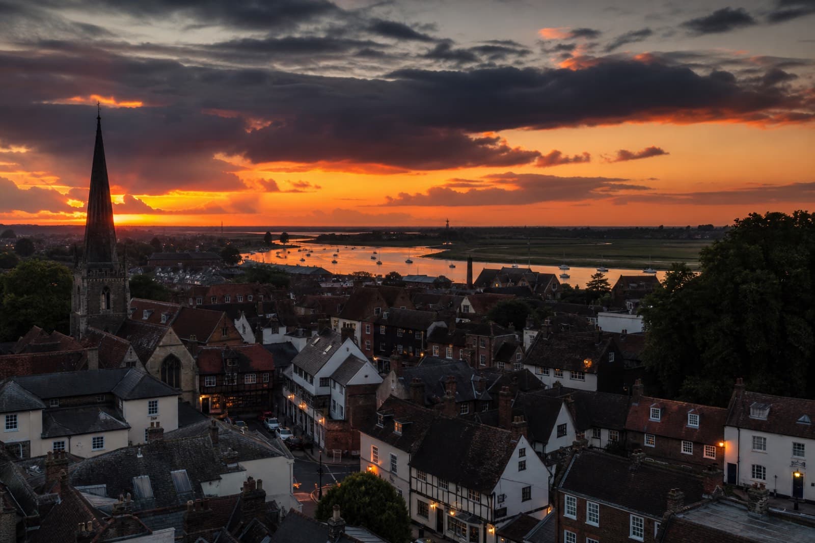 Faversham skyline