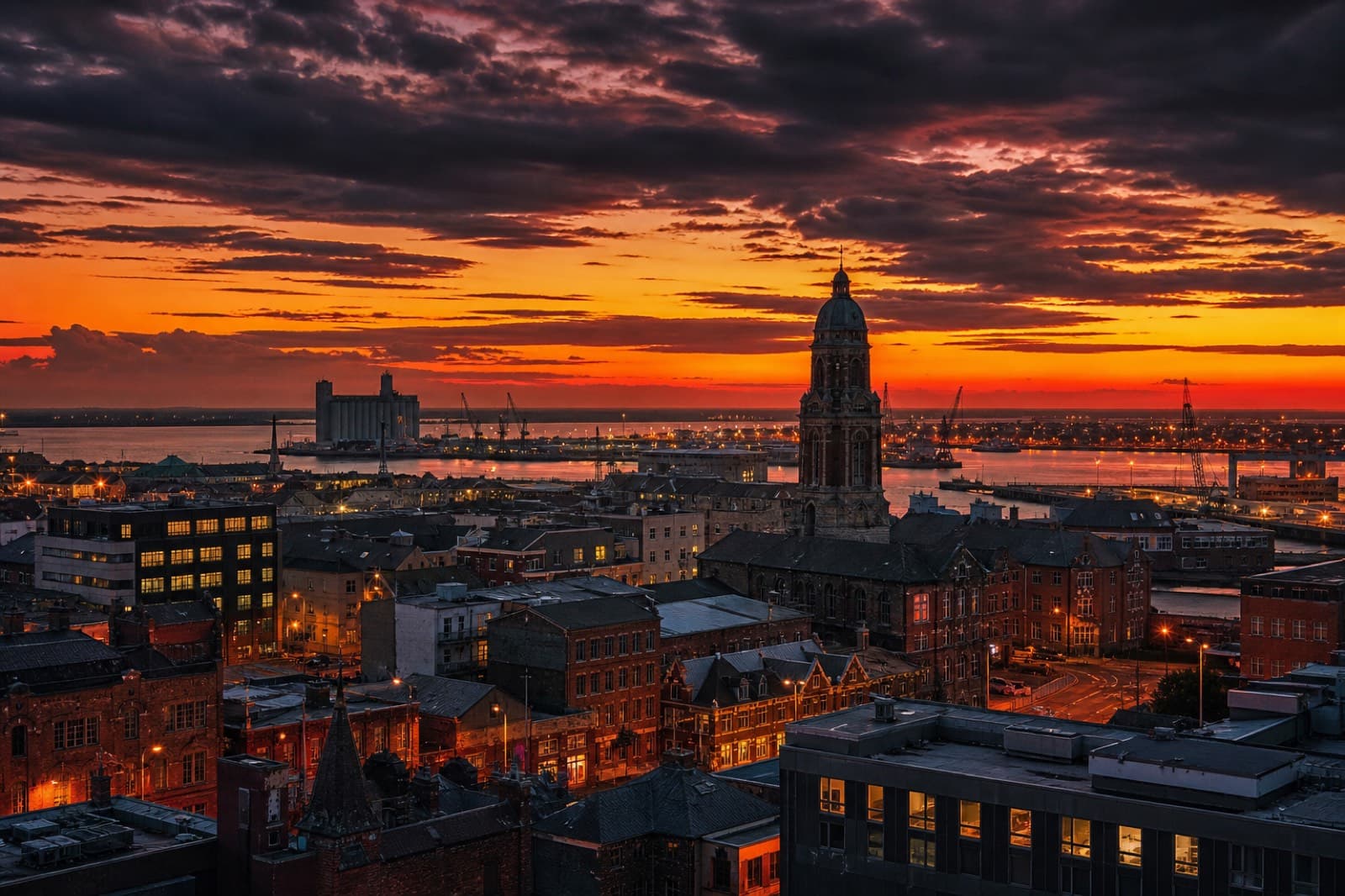 Grimsby skyline