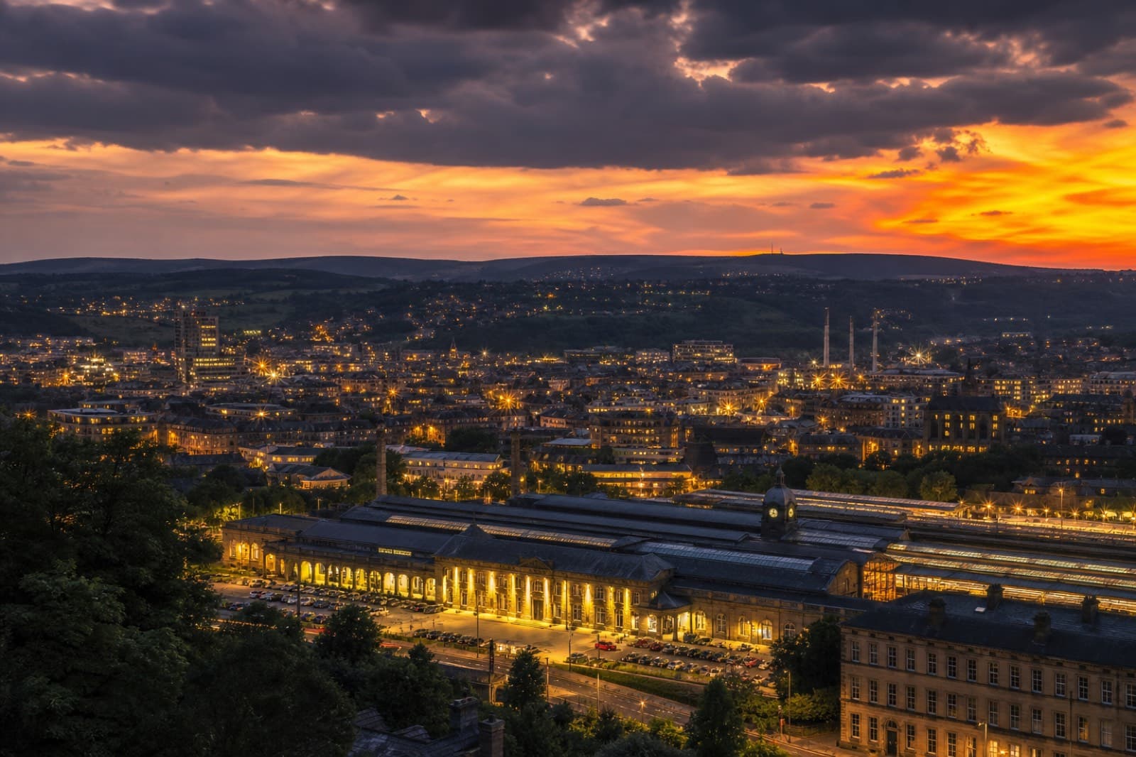 Huddersfield skyline