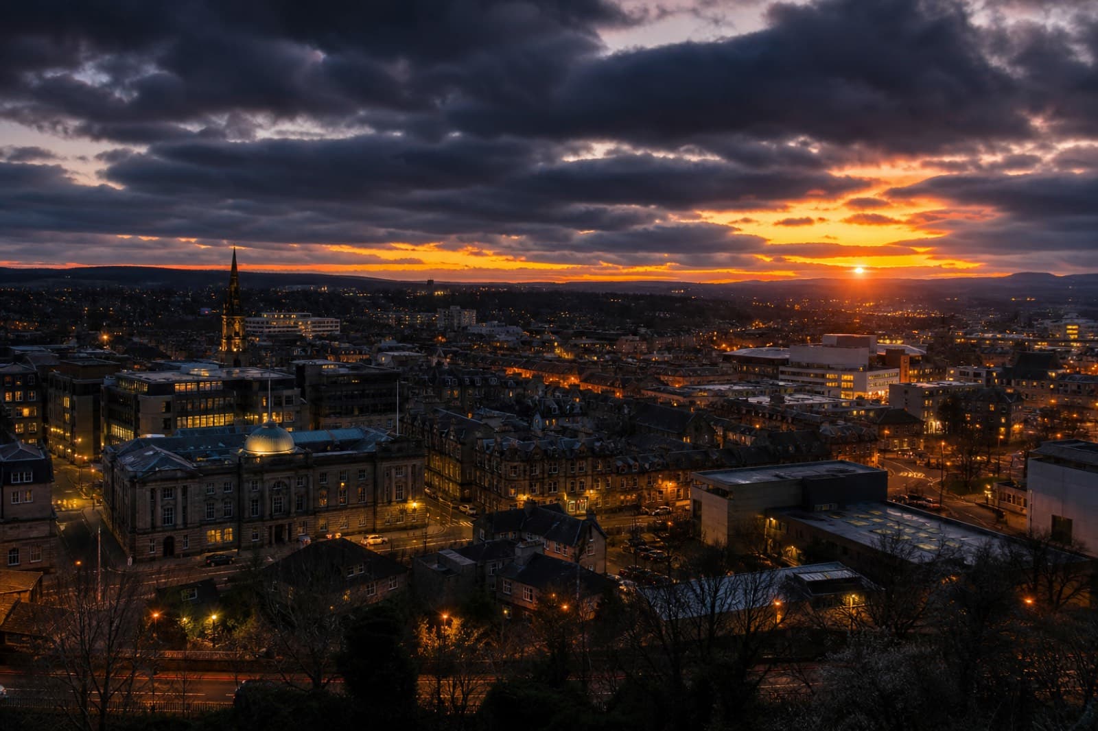 Kilmarnock skyline