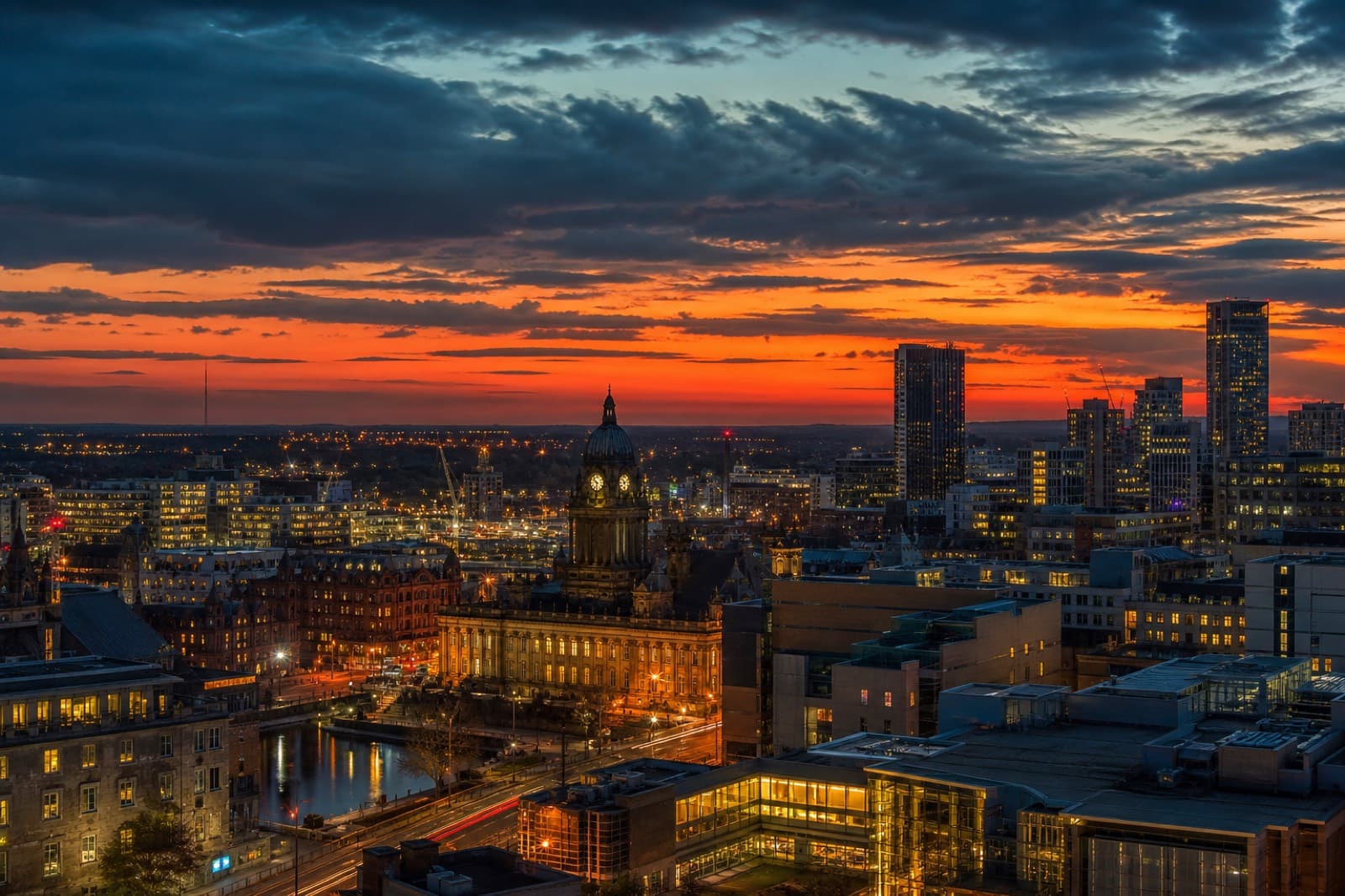 Leeds skyline