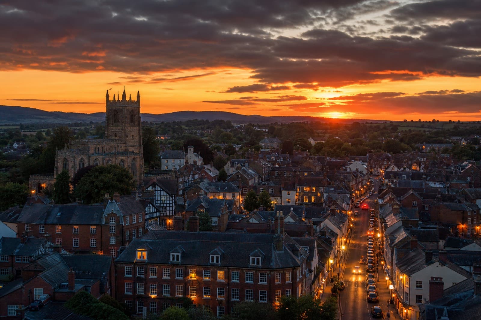 Leominster skyline