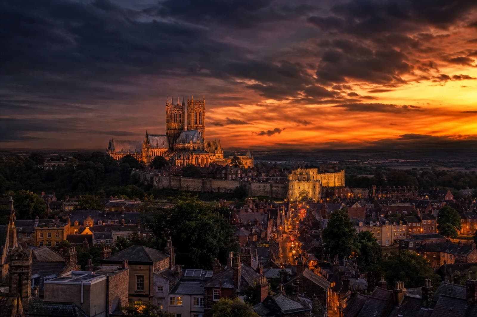 Lincoln skyline