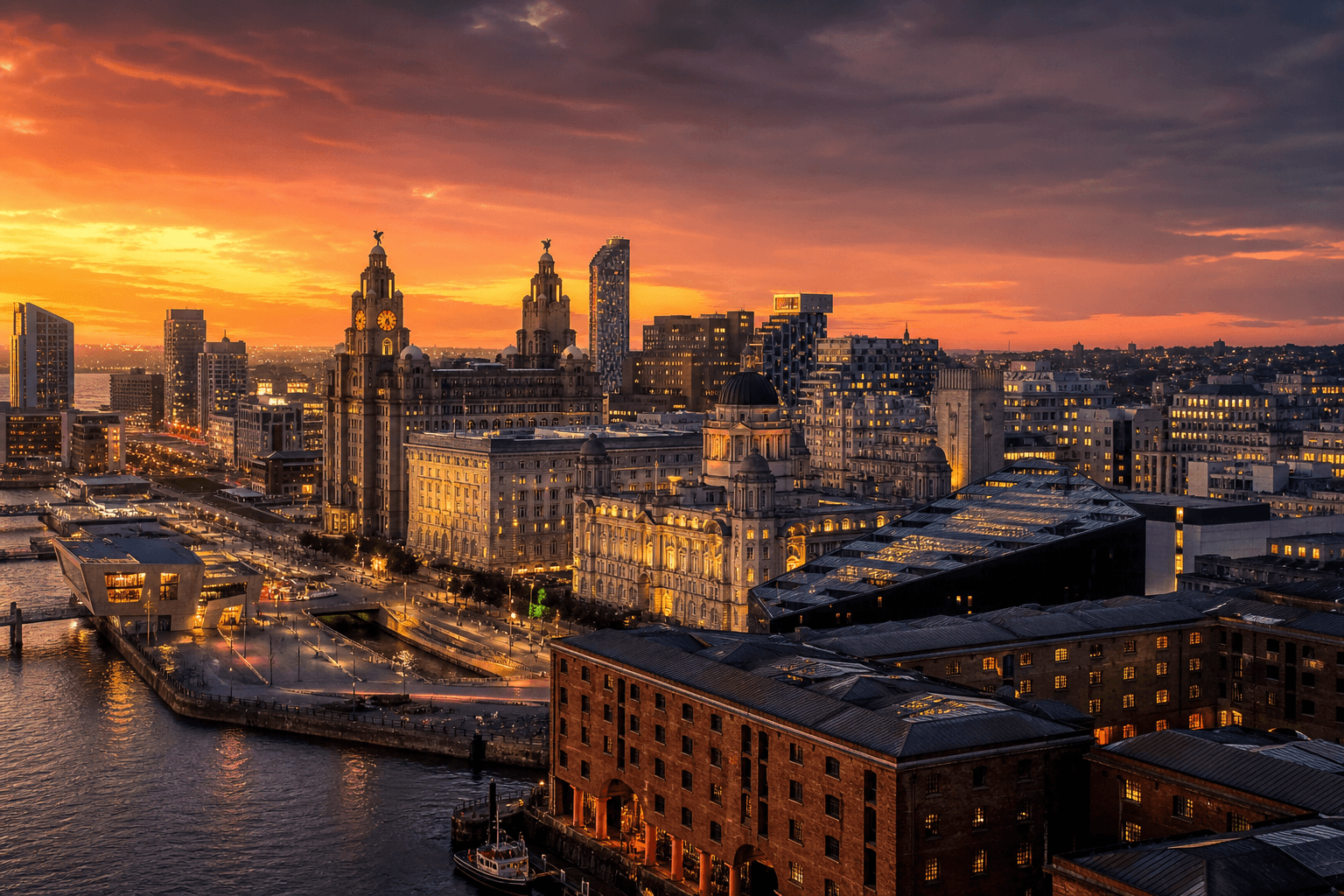 Liverpool skyline