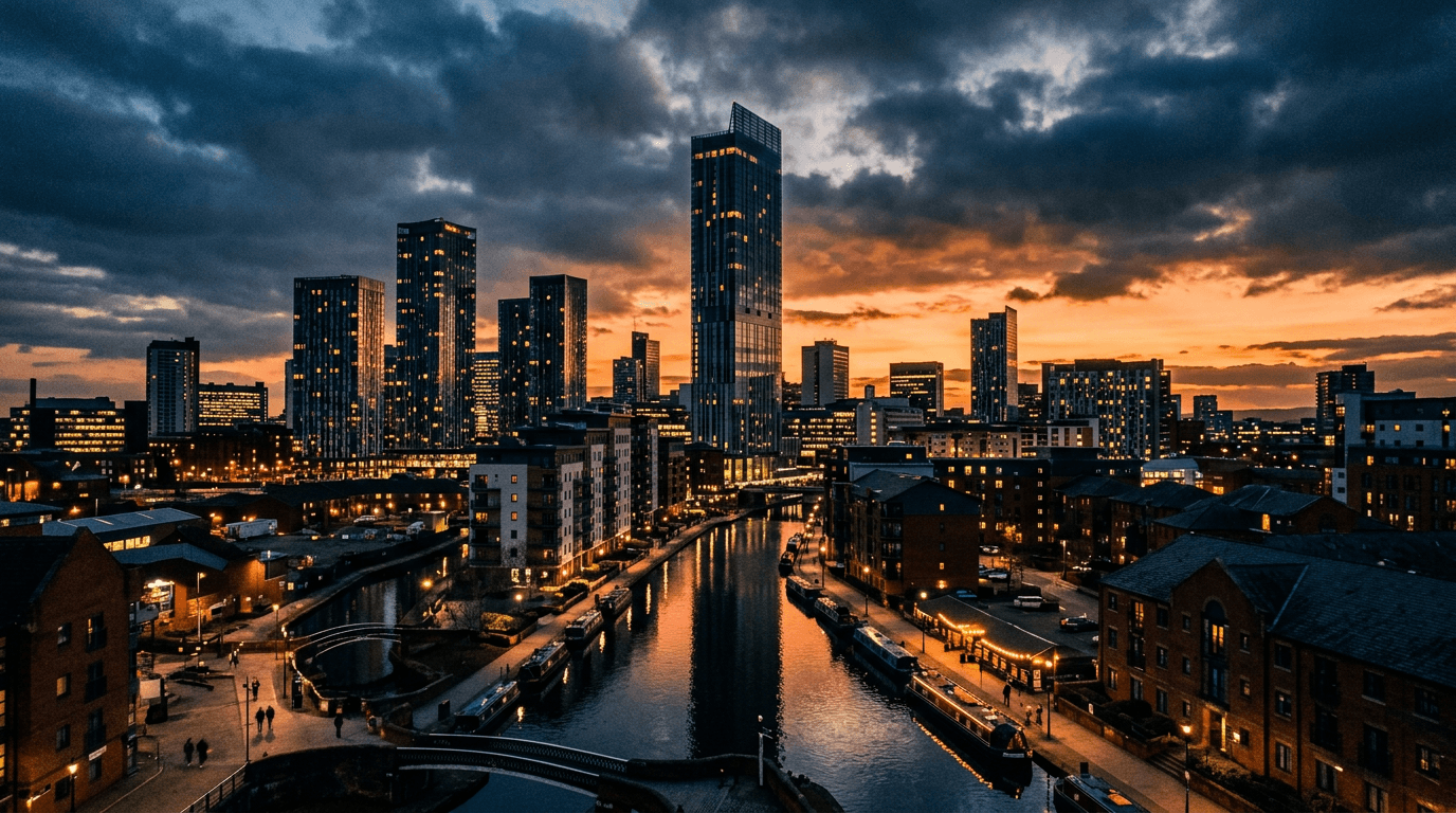 Manchester skyline