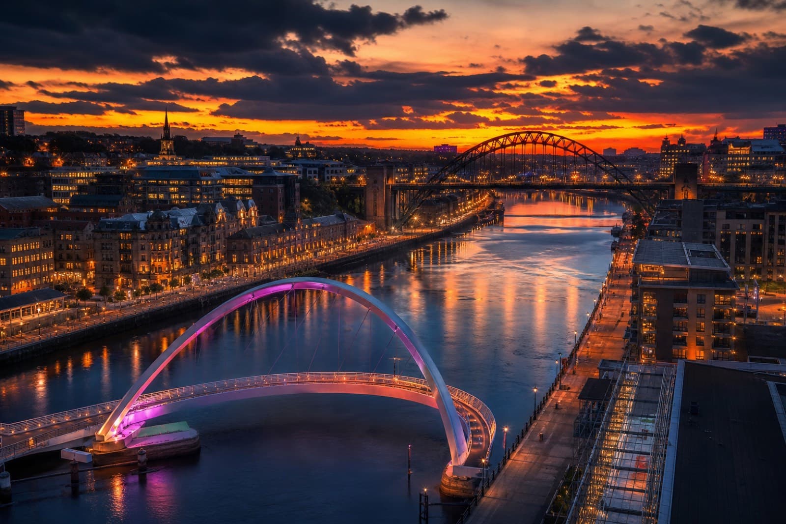 Newcastle skyline