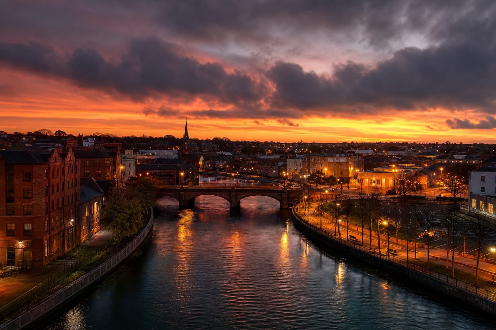 Portadown skyline