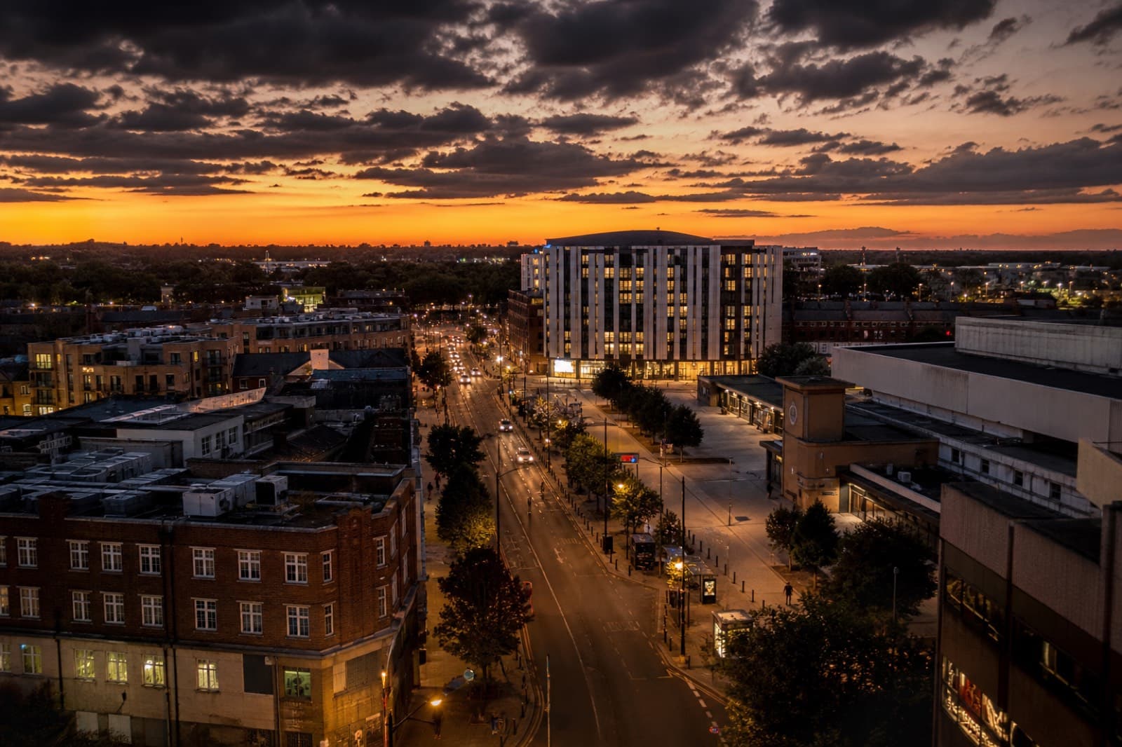 Romford skyline