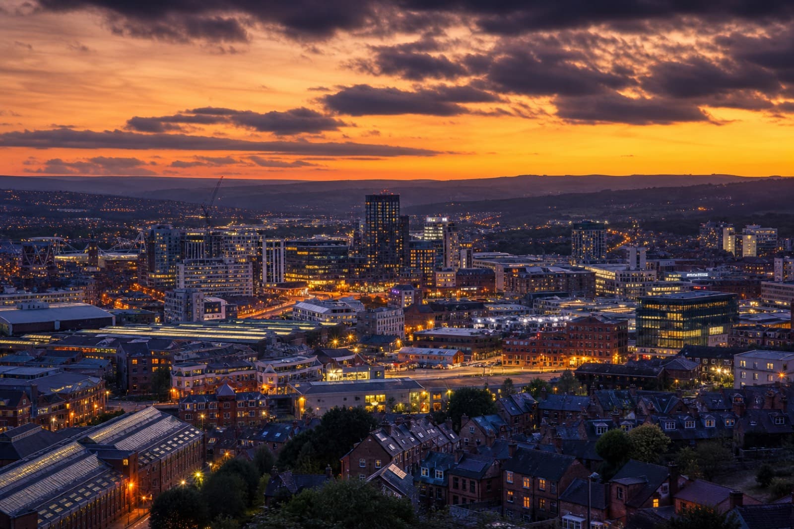 Sheffield skyline