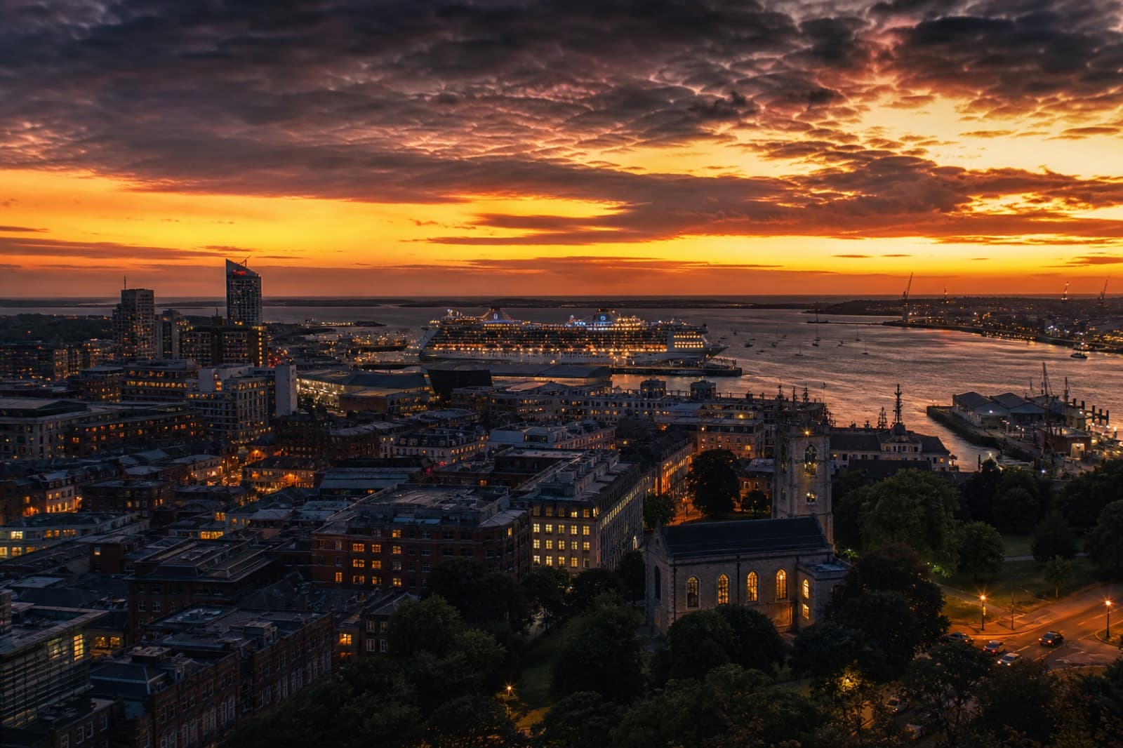 Southampton skyline