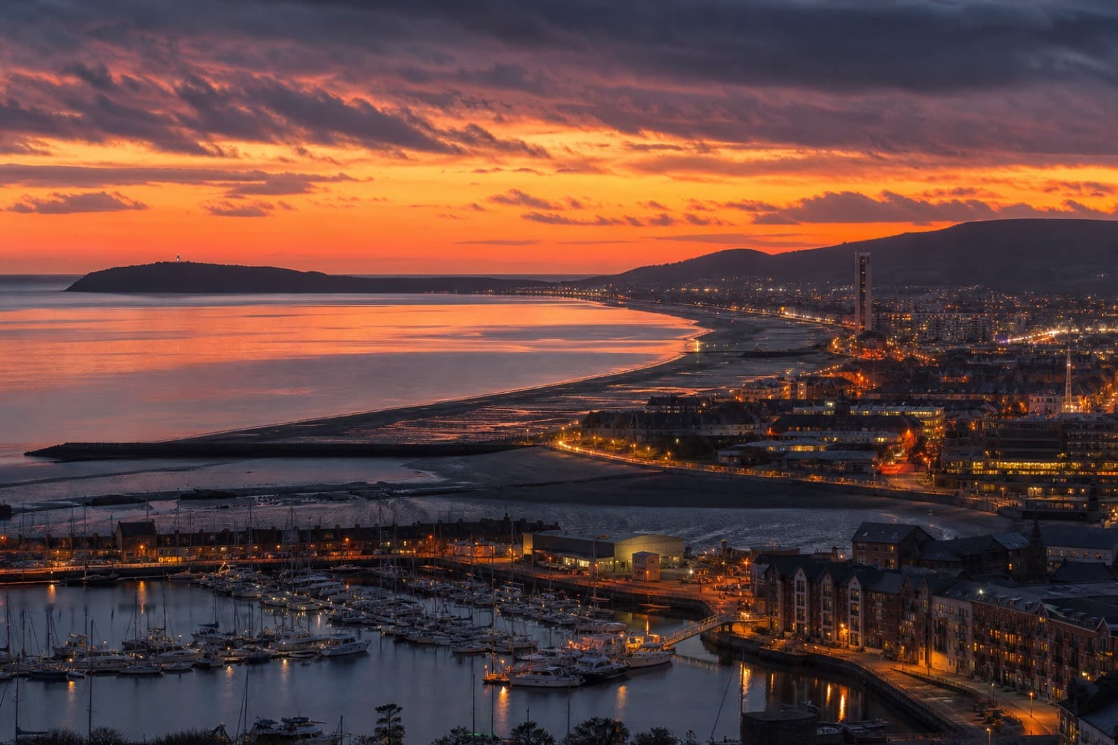 Swansea skyline
