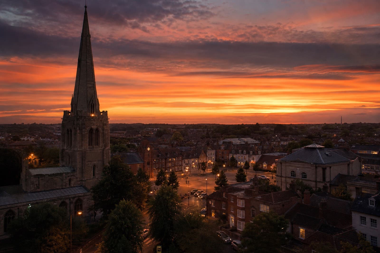 Wellingborough skyline