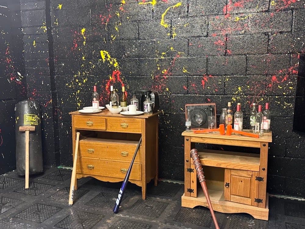 The Rabbit Hole Rage Room in Swindon