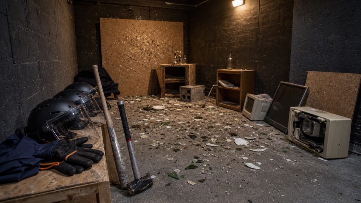 Unleashed Castleford rage room in Castleford - smash room experience