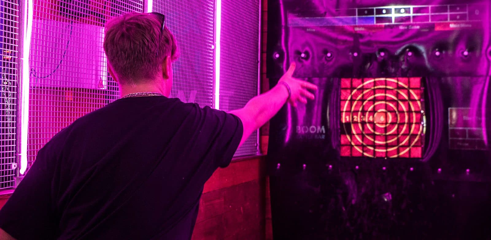 BOOM Battle Bar Cambridge axe throwing experience in Cambridge