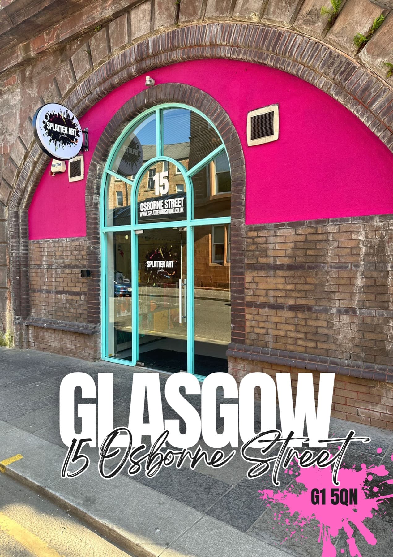 Splatter Art Studio Glasgow in Glasgow