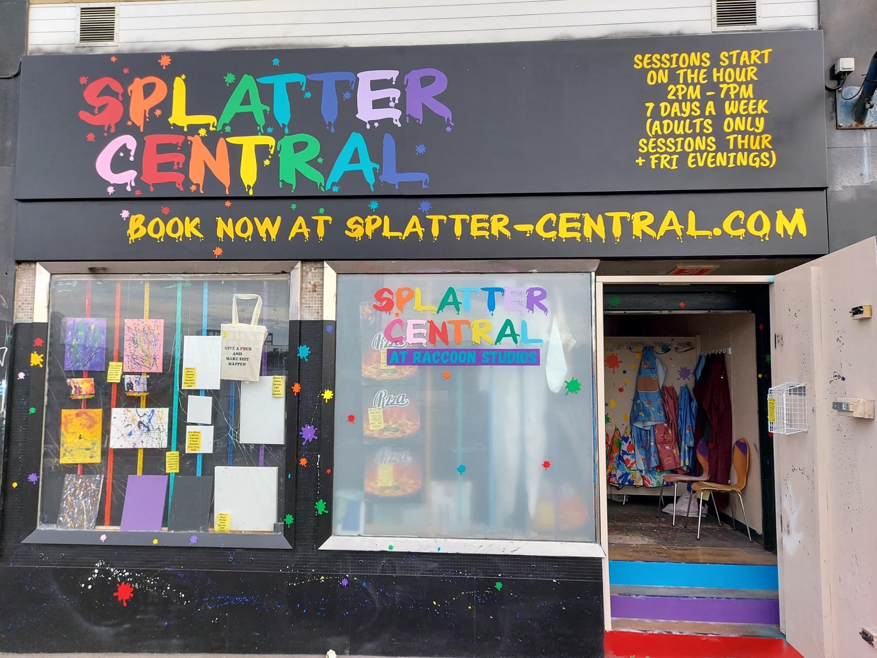 Splatter Central Sheffield in Sheffield
